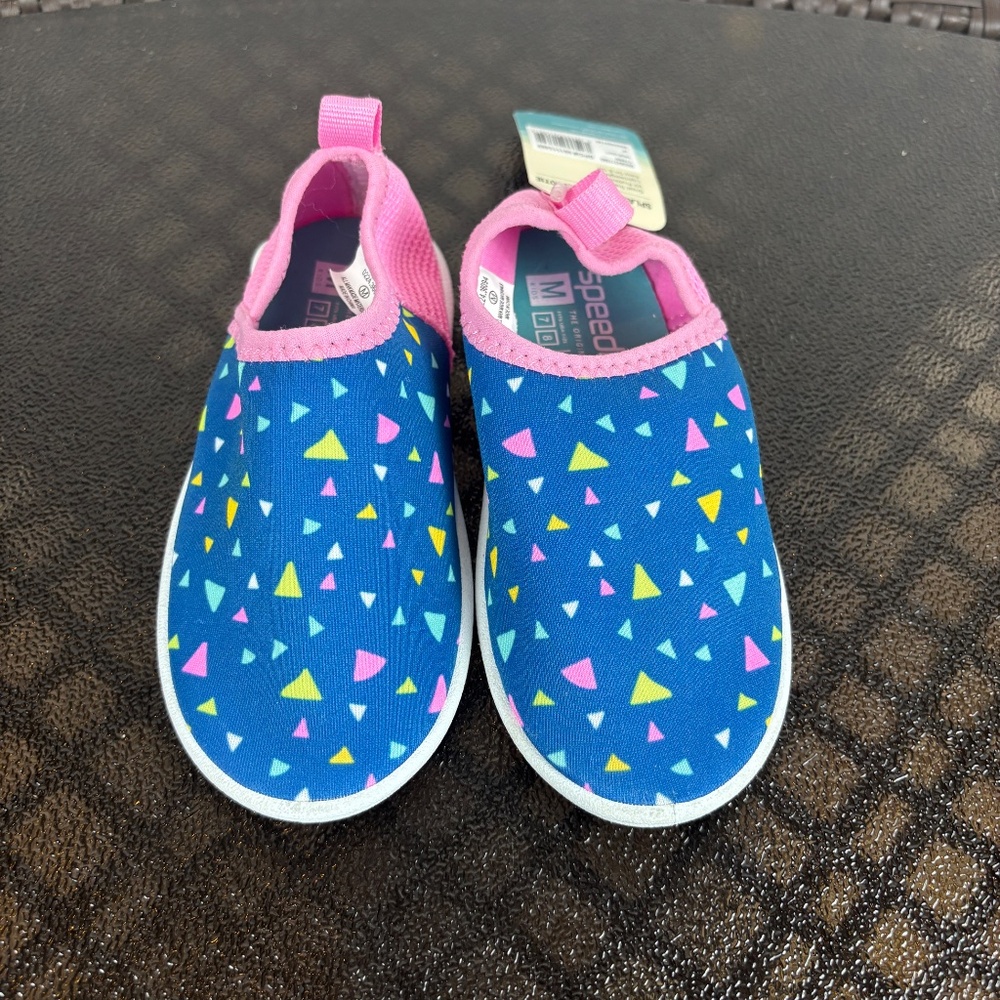 Speedo The Original Surf Walker Girl's Jungle Jam Water Shoes Size M 7/8